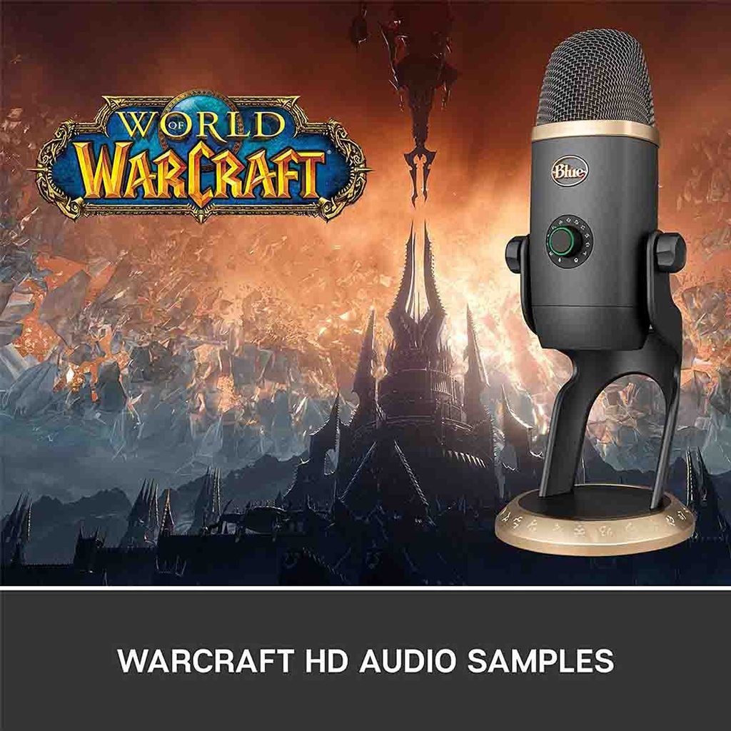 Blue Yeti X World of Warcraft Edition Professional Podcast