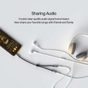 Headphone Splitter For Dual Headphone (3.5mm Plug to Dual 3.5mm Jack) Stereo Audio Cable