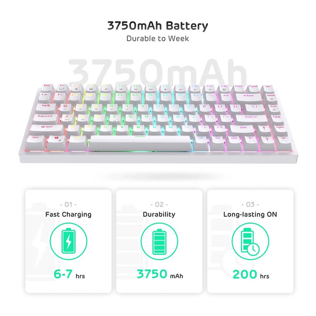 RK84 75% Wireless Hotswap Mechanical Keyboard