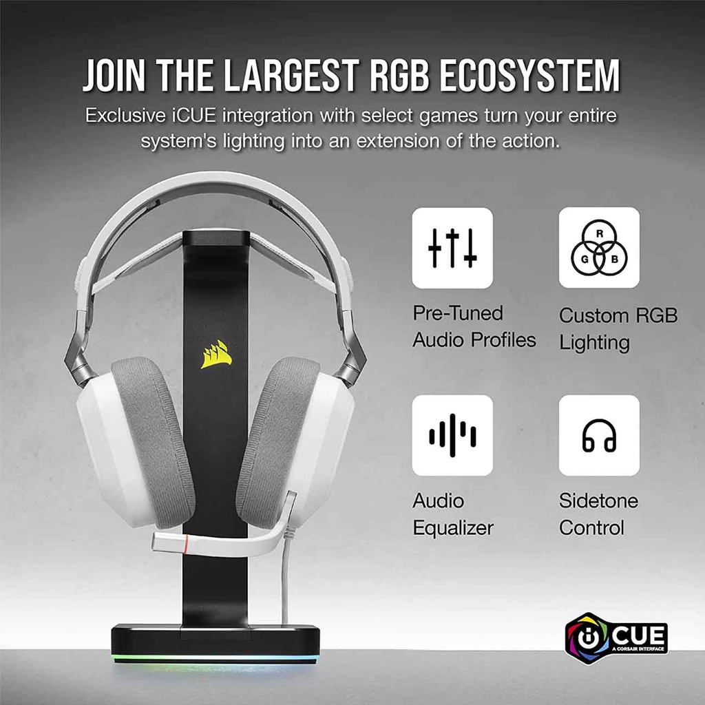 Corsair HS80 RGB USB Wired Gaming Headset