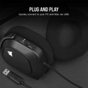 Corsair HS80 RGB USB Wired Gaming Headset