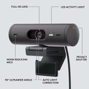 LOGITECH Brio 500 1080p HDR Webcam