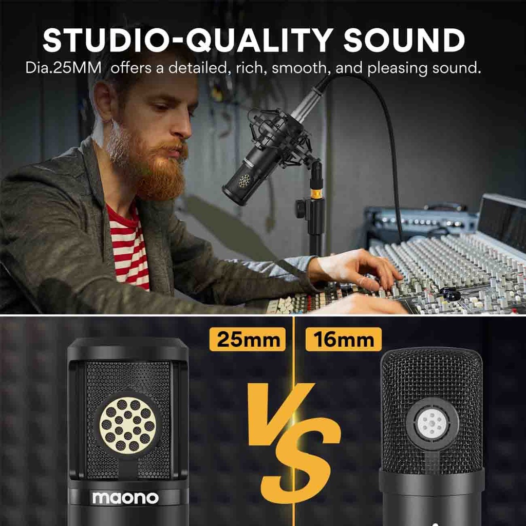 MAONO PM325T 3.5MM Condenser Microphone