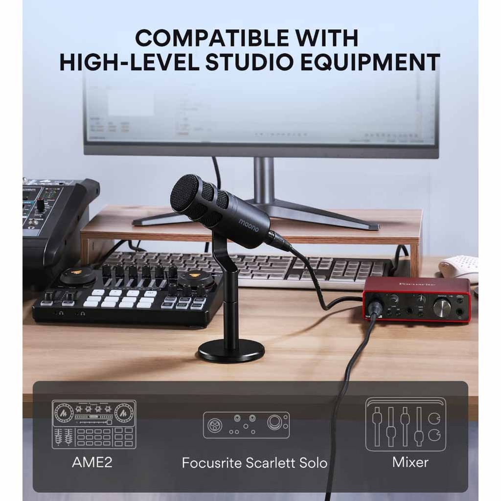 MAONO PD100 XLLR Dynamic Microphone