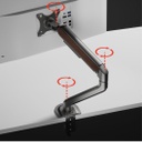 Brateck E350 Single Monitor Arm