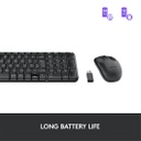 Logitech Mk220 Wireless Keyboard And Mouse Combo