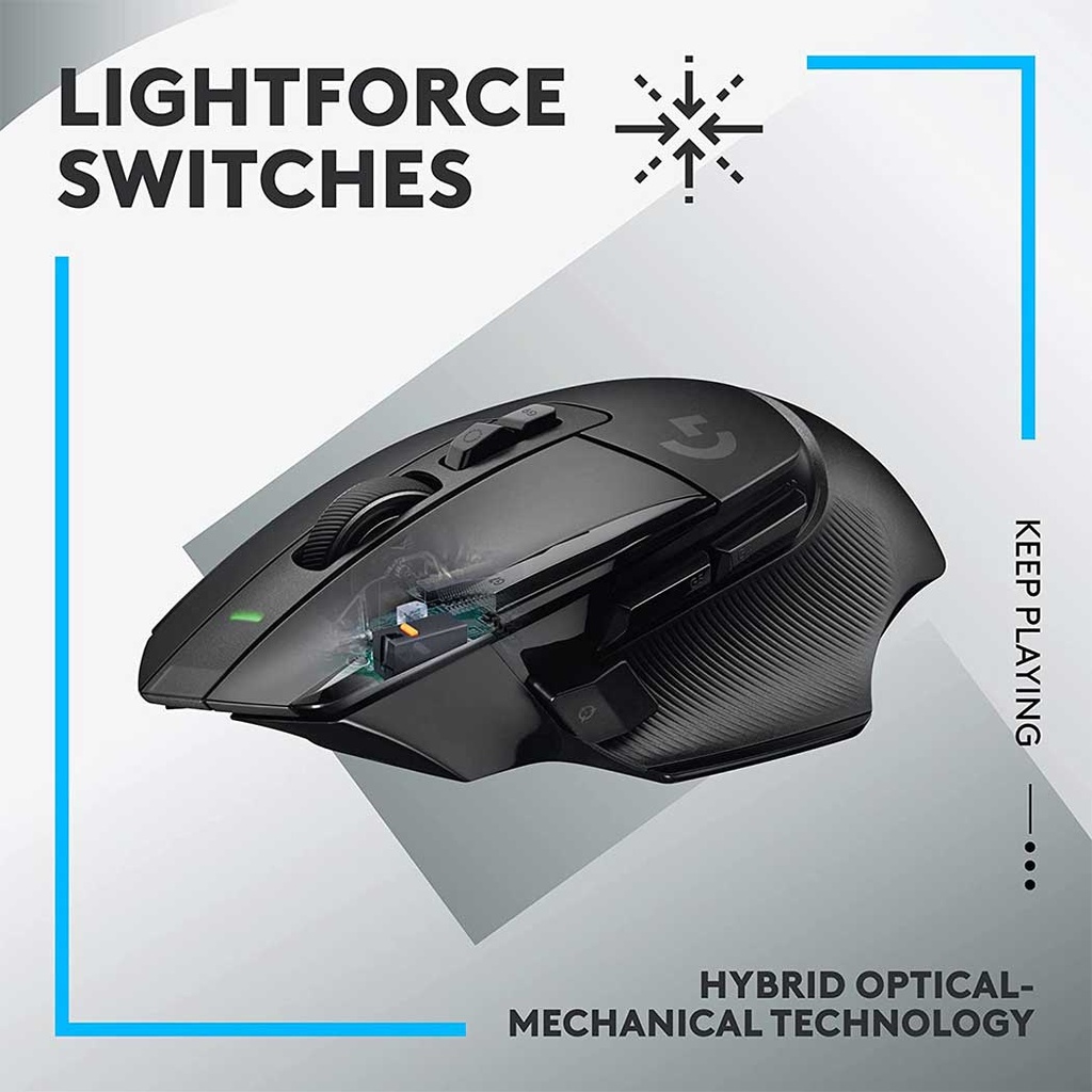 Logitech G502 X LIGHTSPEED Wireless Mouse