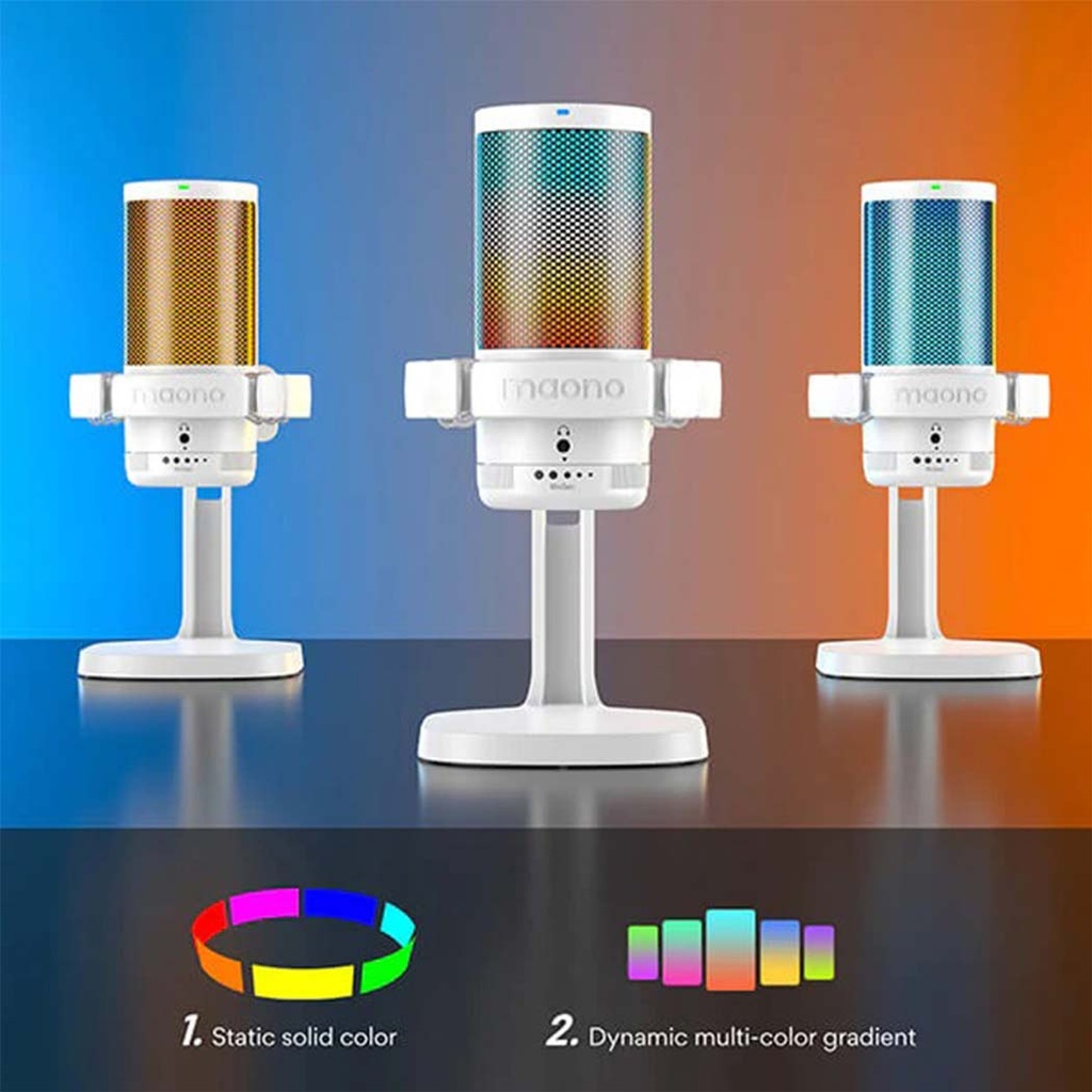 MAONO DM20 Condenser USB Gaming RGB Microphone