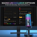 MAONO DM30 RGB USB Microphone