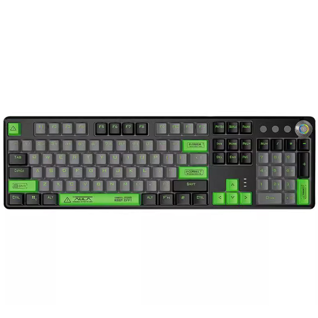 AULA F2088 Pro Wired Mechanical Keyboard (Purple)