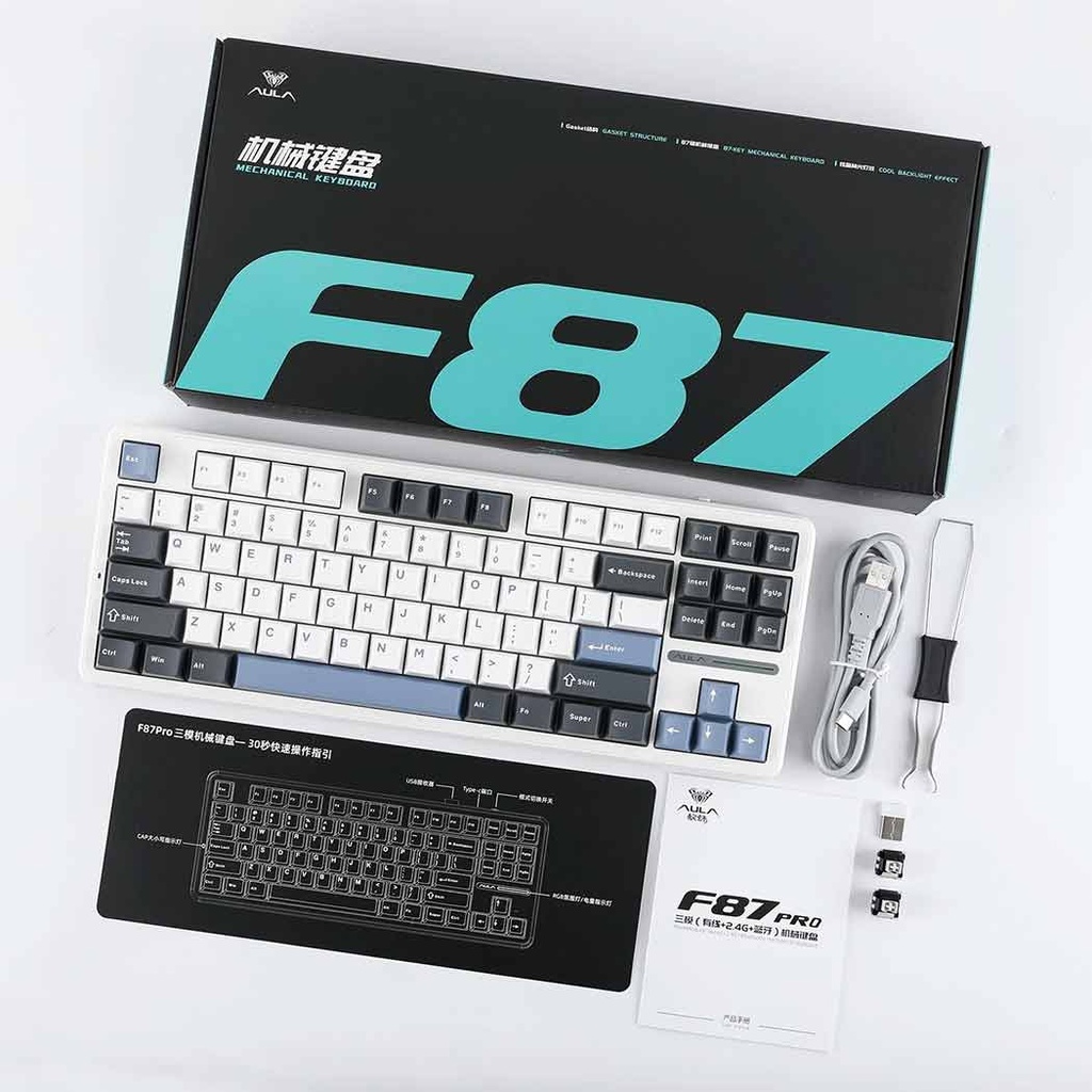 AULA F87 Pro Mechanical Gaming Keyboard