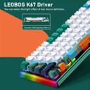 Leobog K67 Hotswap Mechanical Gaming Keyboard