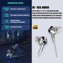 Edifier Hecate GM360 Pro Hi-Res Wired Gaming Earbuds