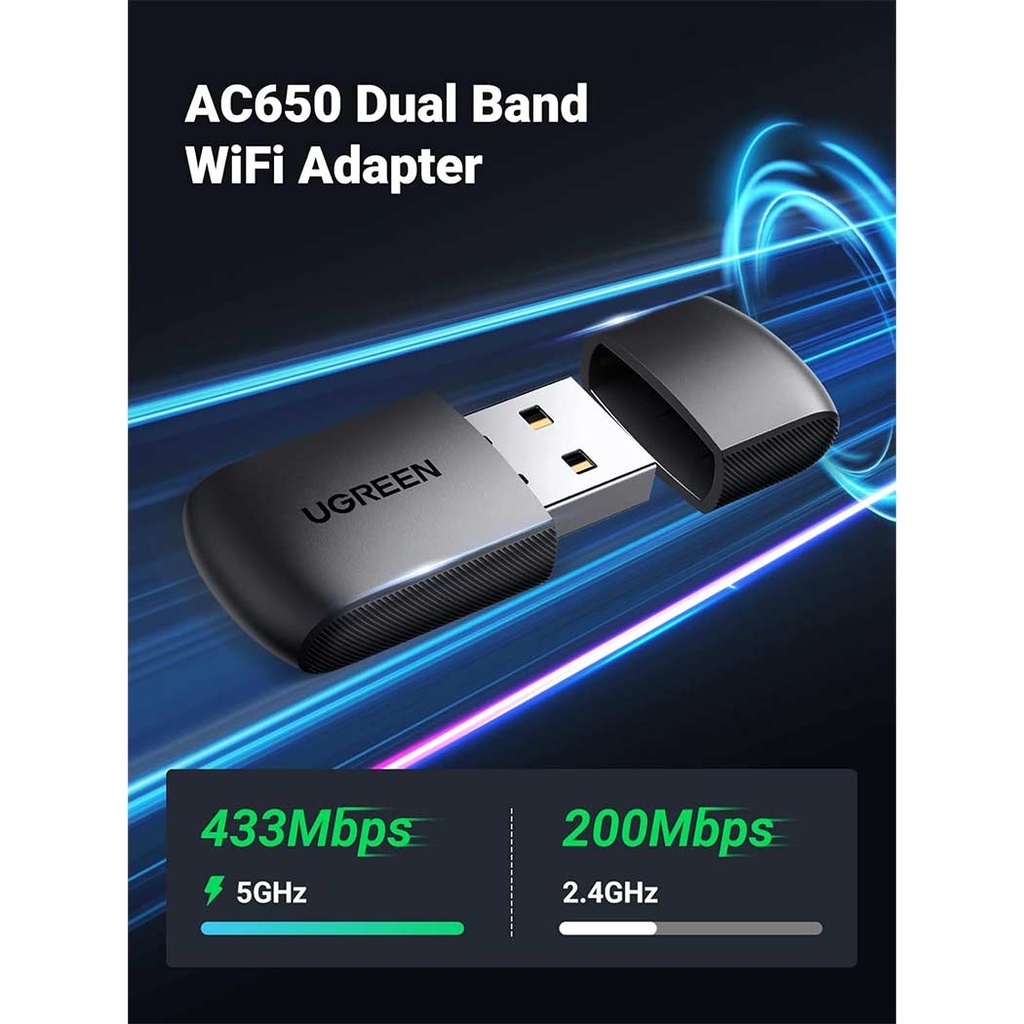 UGREEN AC650 USB WiFi Adapter