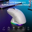 Attack Shark X11 Wireless + Bluetooth Gaming Mouse