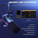 MAONO PD200XS USB/XLR Dynamic Microphone Set with Boom Arm