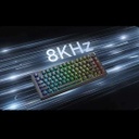 Aula F75HE Wireless + Bluetooth Magnetic RGB Gaming Keyboard(Glacier Blue)