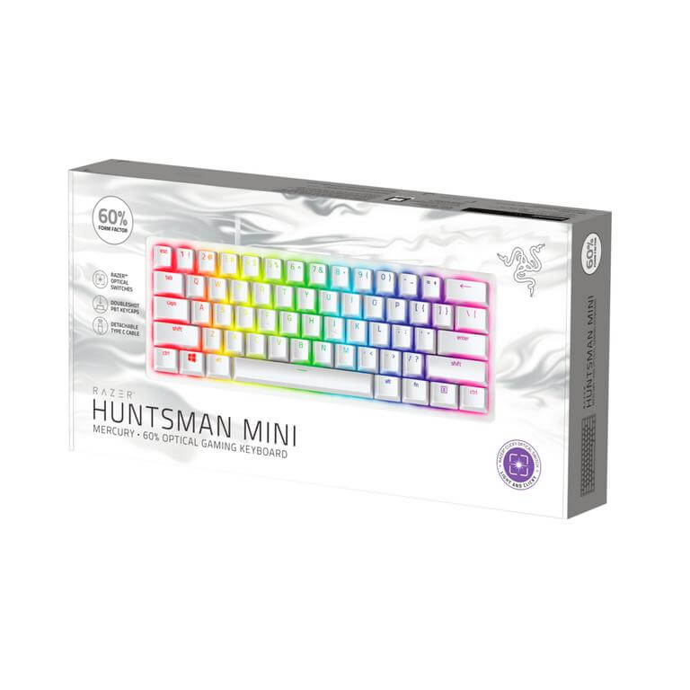 Razer Huntsman Mini White (Purple Switch)