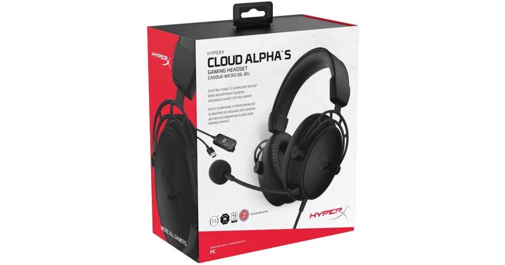 HyperX Cloud Alpha S Blackout