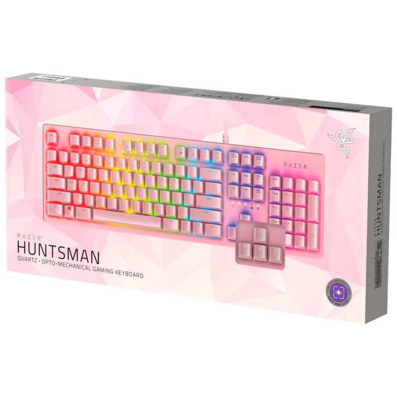 Razer Huntsman – Opto-Mechanical Gaming Keyboard - Quartz