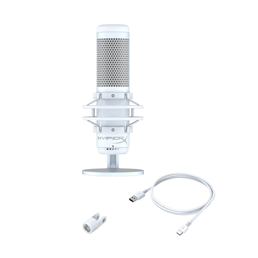 HyperX QuadCast S Microphone - White