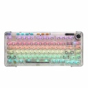 AULA F81  Hot-Swappable Transparent Mechanical Keyboard