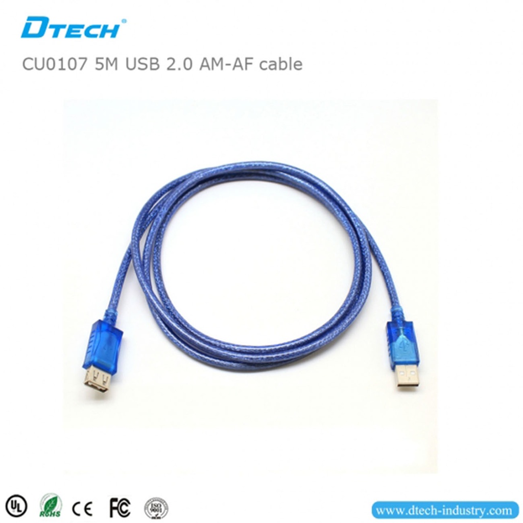 DTECH USB 2.0 Extension Cable USB-A Male to Female