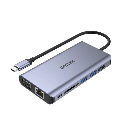 UNITEK uHUB O8+ 8-in-1 USB-C