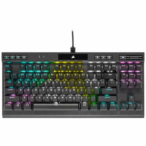 CORSAIR K70 RGB TKL CHAMPION SERIES Mechanical Gaming Keyboard — CHERRY MX Red