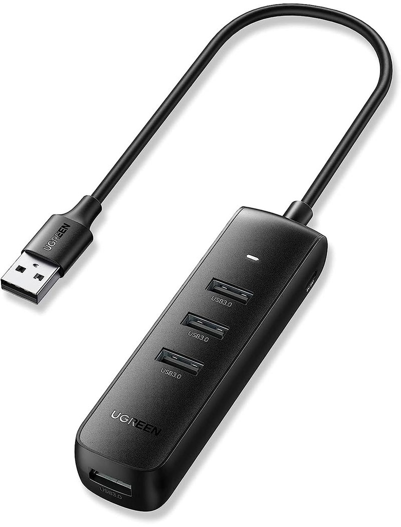 Ugreen 4 port usb 3 0 hub 0 25m gear studio pc gaming accessories